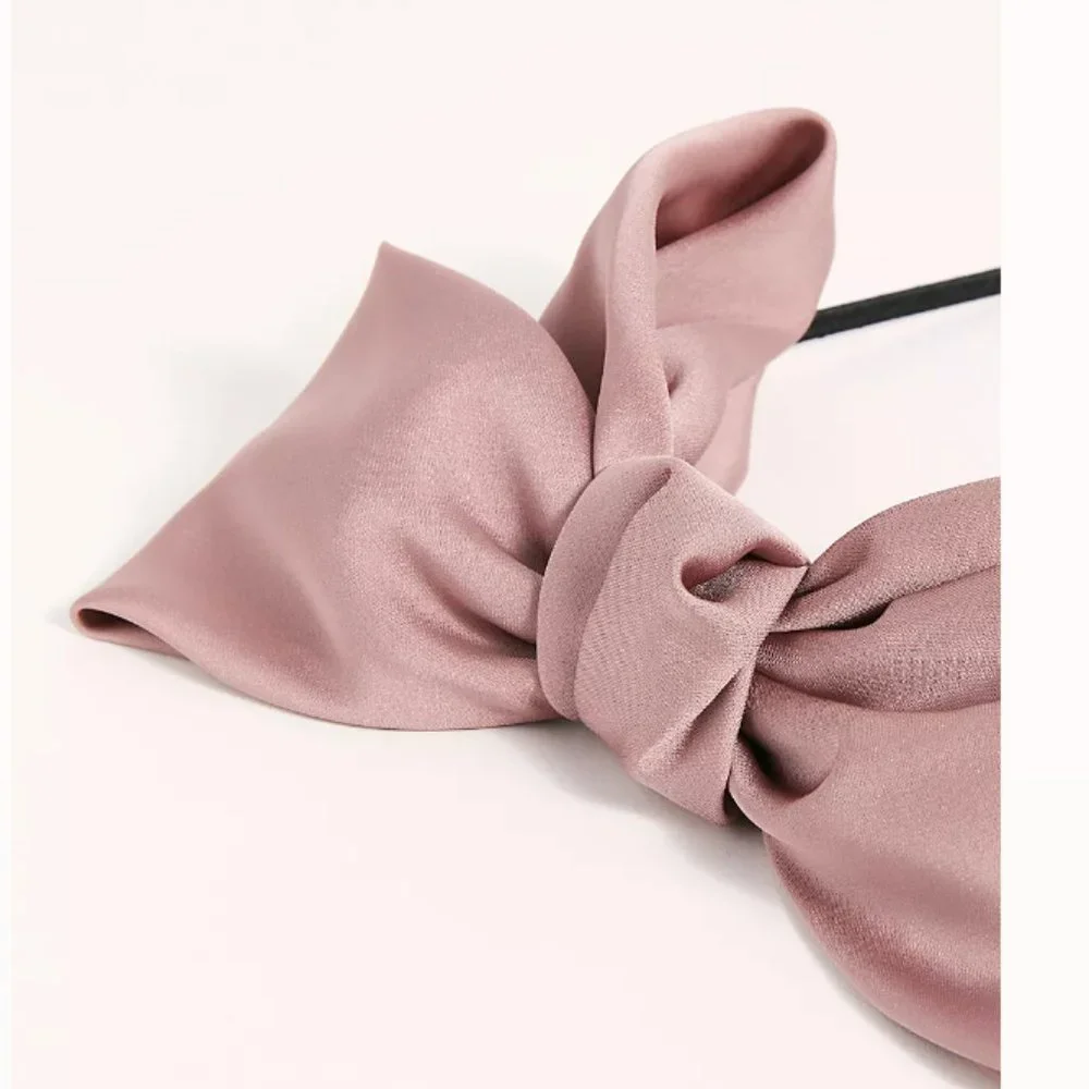 🌟VALENTINE'S DAY [Free People] Bianca Bow Headband (BLACK)